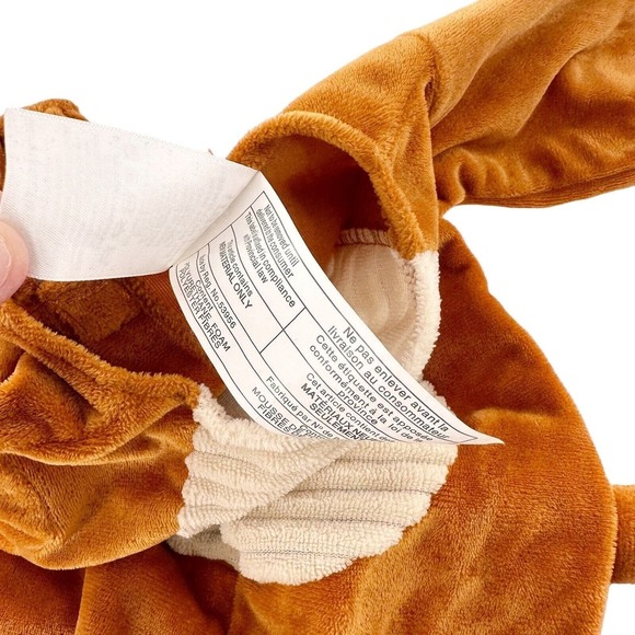 Spirit Halloween Costume Lion Plush Cub 6-12 Months Infant Child Jungle Infant - Picture 10 of 12